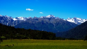 Here in Australia we don't get snow capped mountains like the southern alps in New Zealand.